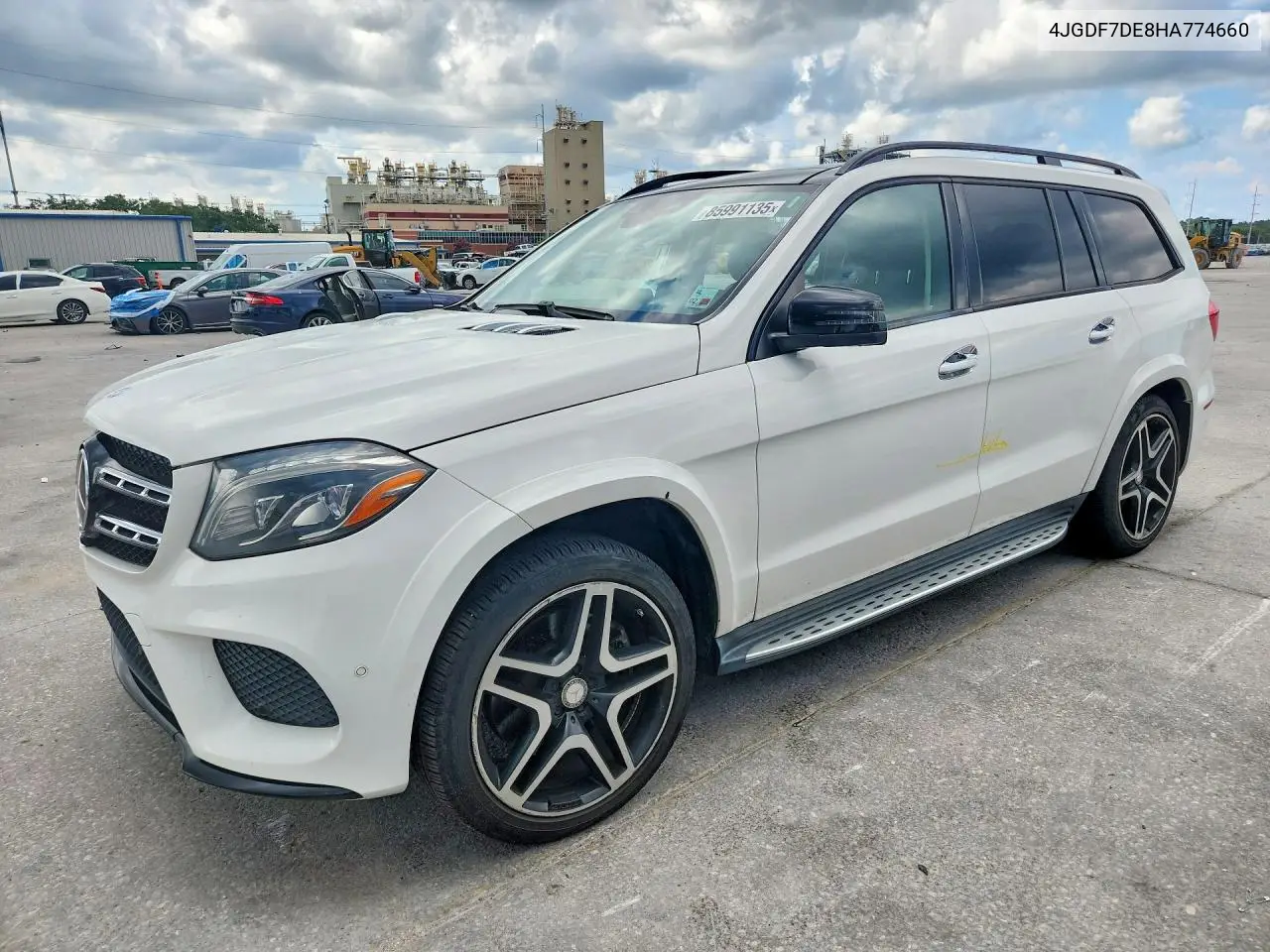 2017 Mercedes-Benz Gls 550 4Matic VIN: 4JGDF7DE8HA774660 Lot: 85991135