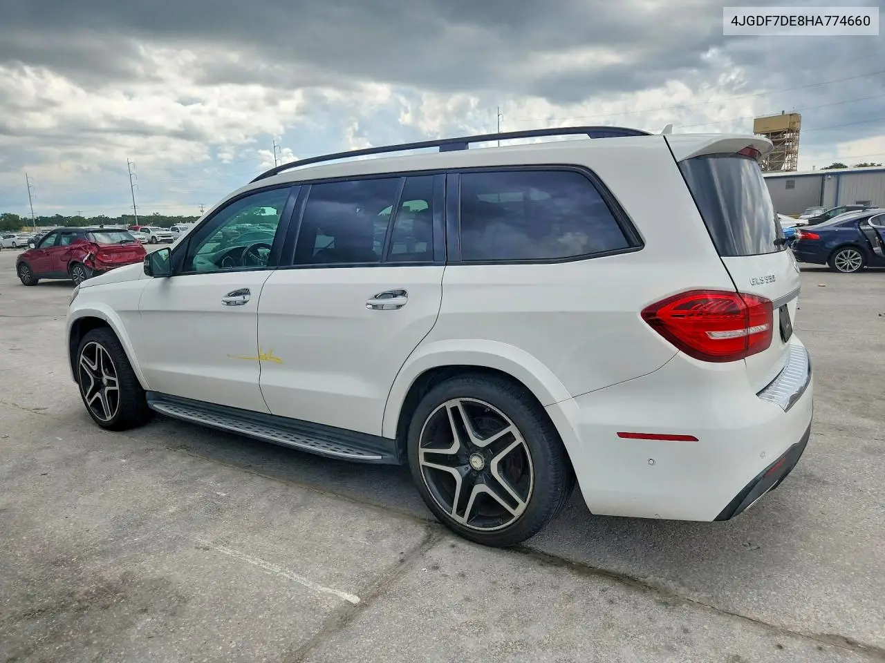 2017 Mercedes-Benz Gls 550 4Matic VIN: 4JGDF7DE8HA774660 Lot: 85991135