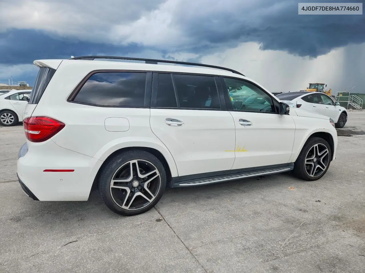 2017 Mercedes-Benz Gls 550 4Matic VIN: 4JGDF7DE8HA774660 Lot: 85991135