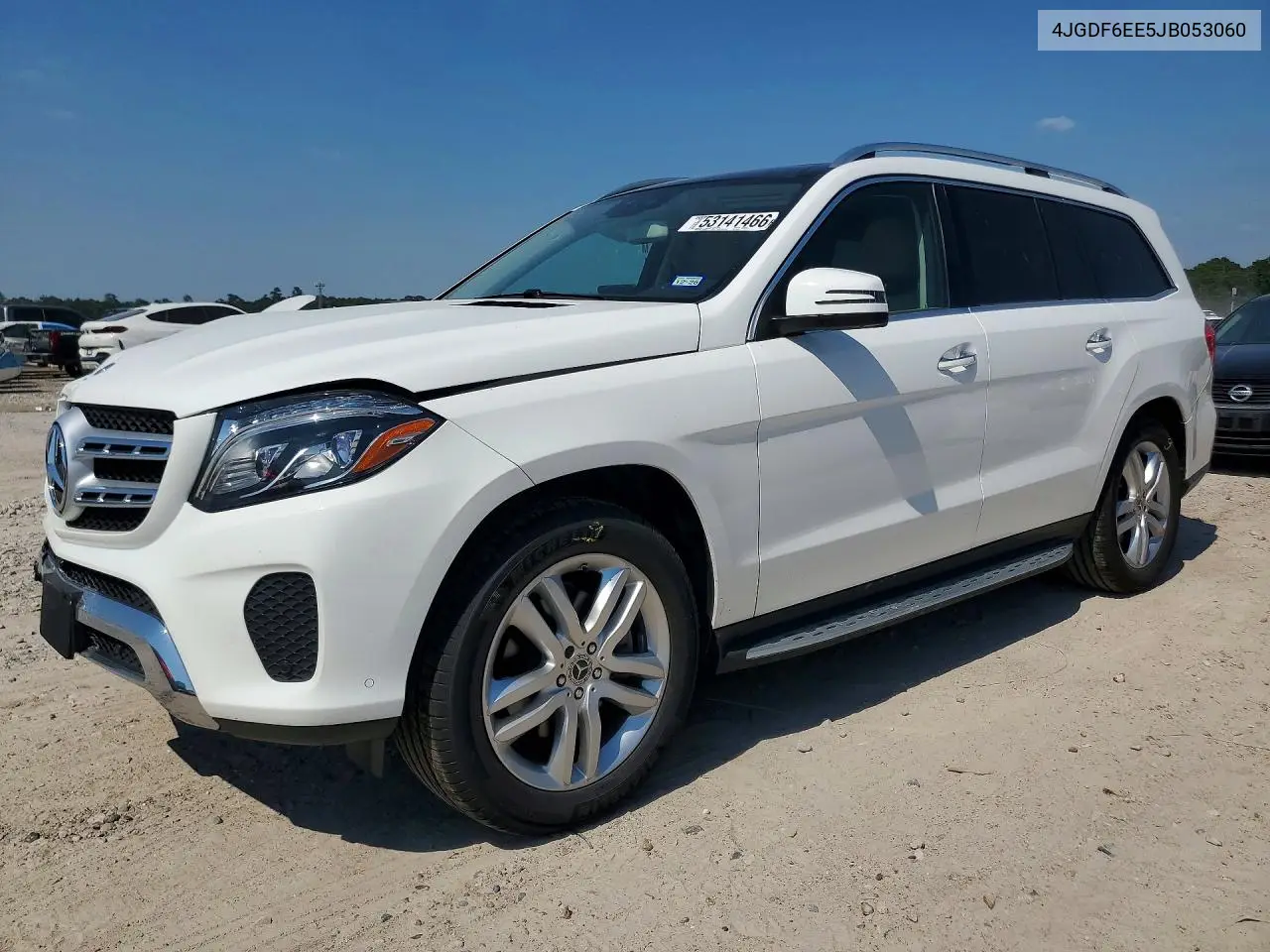 2018 Mercedes-Benz Gls 450 4Matic VIN: 4JGDF6EE5JB053060 Lot: 53141466
