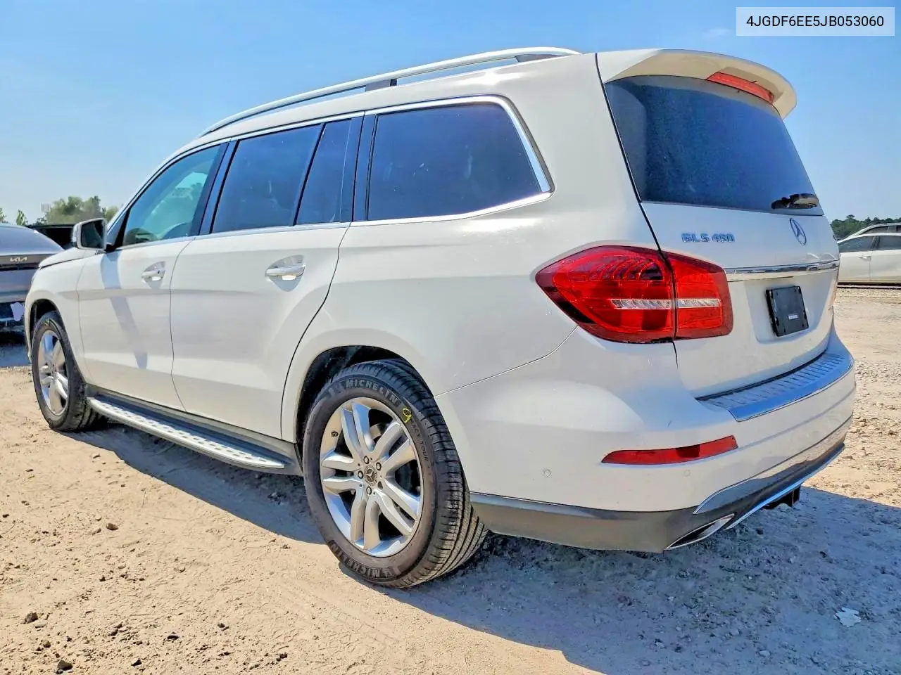 2018 Mercedes-Benz Gls 450 4Matic VIN: 4JGDF6EE5JB053060 Lot: 53141466