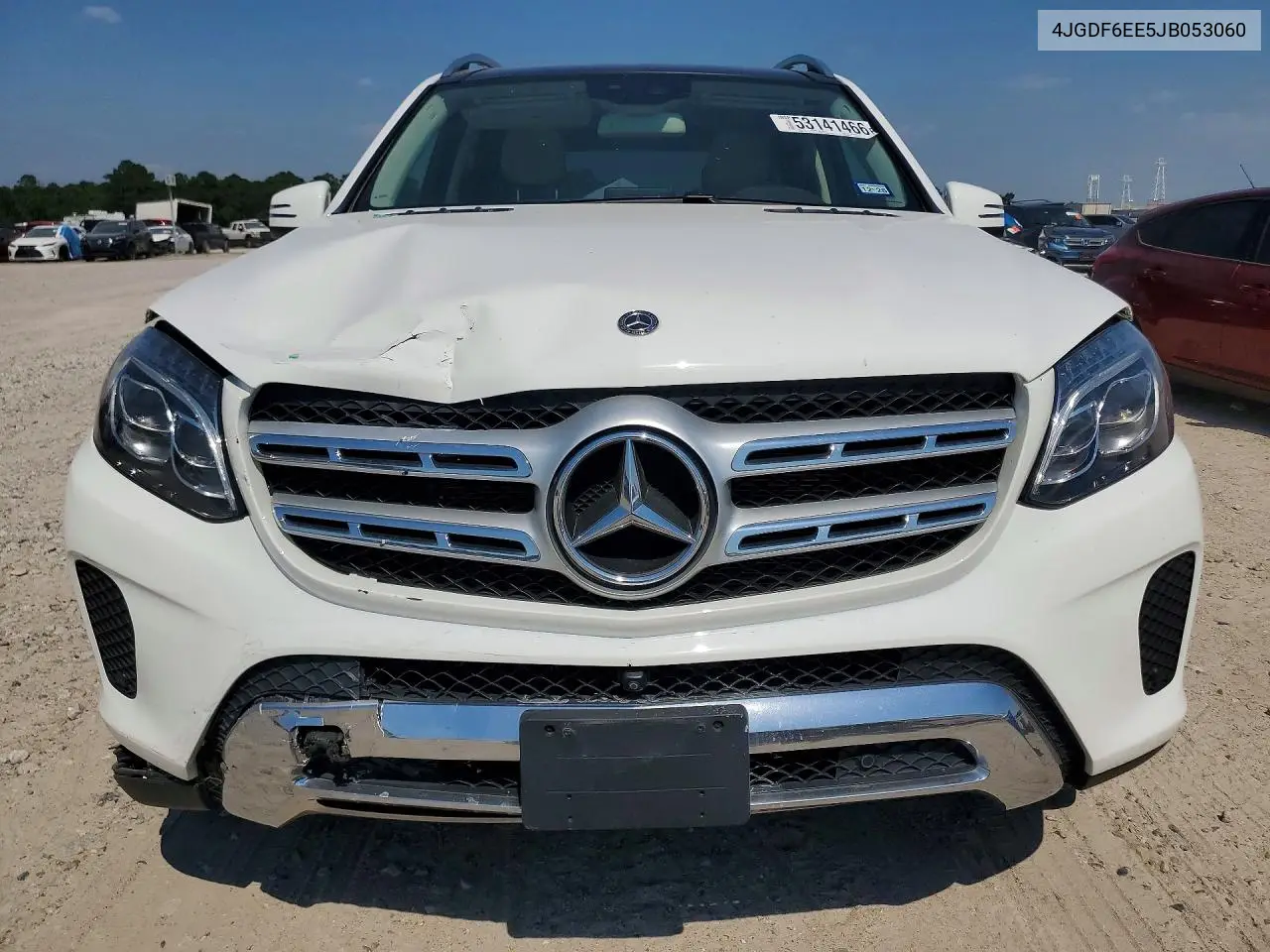2018 Mercedes-Benz Gls 450 4Matic VIN: 4JGDF6EE5JB053060 Lot: 53141466
