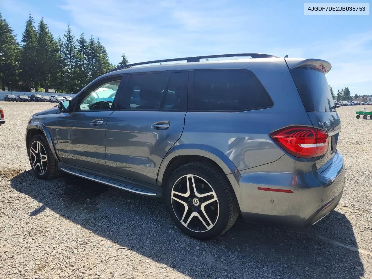 4JGDF7DE2JB035753 2018 Mercedes-Benz Gls 550 4Matic