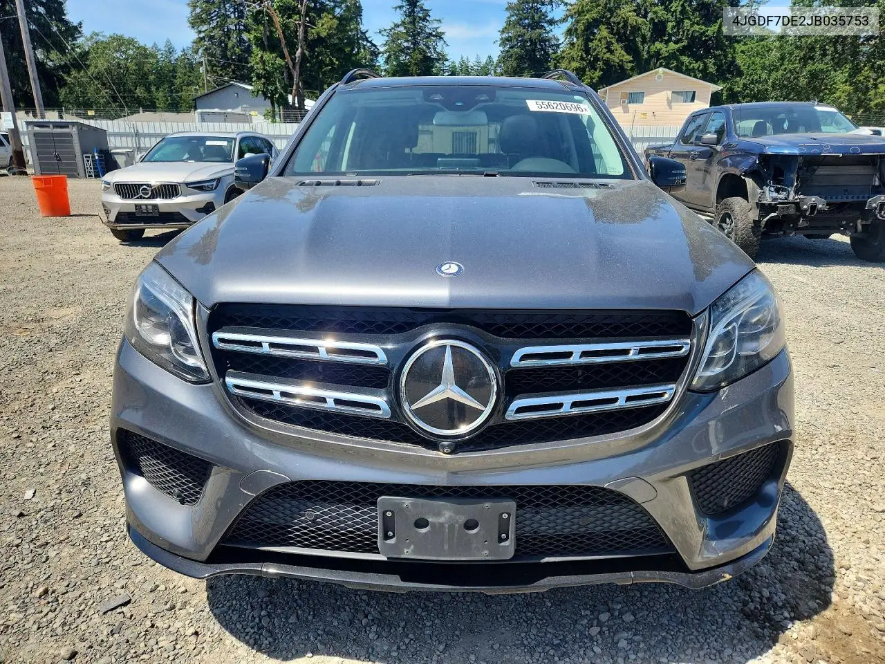 4JGDF7DE2JB035753 2018 Mercedes-Benz Gls 550 4Matic