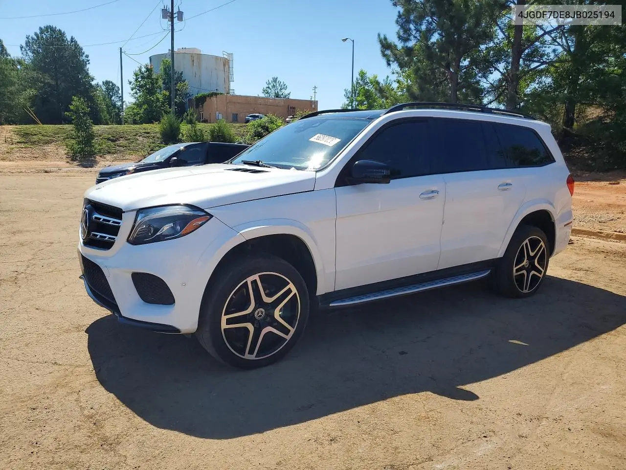 2018 Mercedes-Benz Gls 550 4Matic VIN: 4JGDF7DE8JB025194 Lot: 56297026