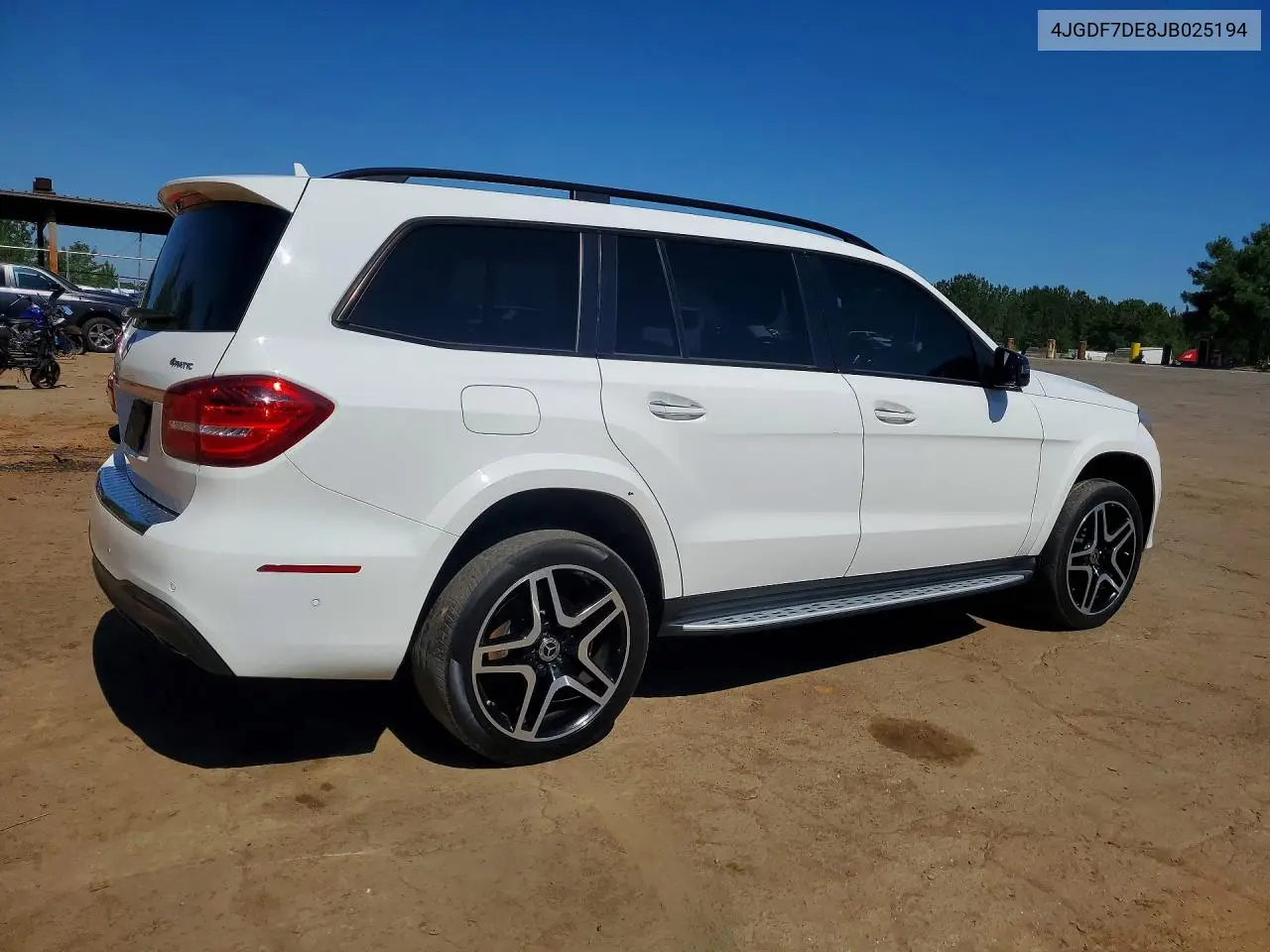 2018 Mercedes-Benz Gls 550 4Matic VIN: 4JGDF7DE8JB025194 Lot: 56297026