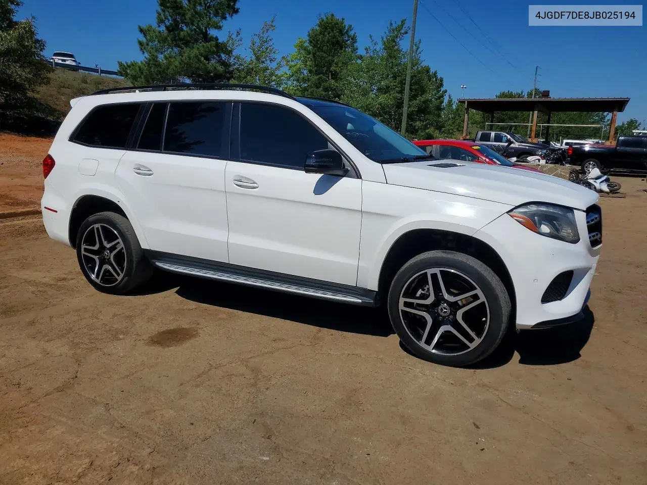 2018 Mercedes-Benz Gls 550 4Matic VIN: 4JGDF7DE8JB025194 Lot: 56297026
