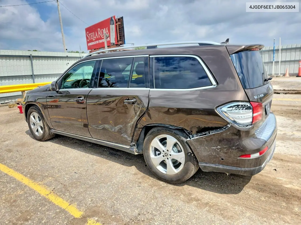 2018 Mercedes-Benz Gls 450 4Matic VIN: 4JGDF6EE1JB065304 Lot: 56671446