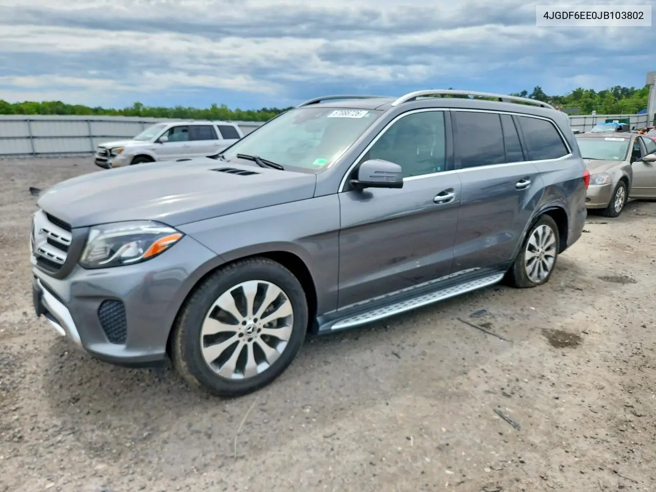 2018 Mercedes-Benz Gls 450 4Matic VIN: 4JGDF6EE0JB103802 Lot: 57088726