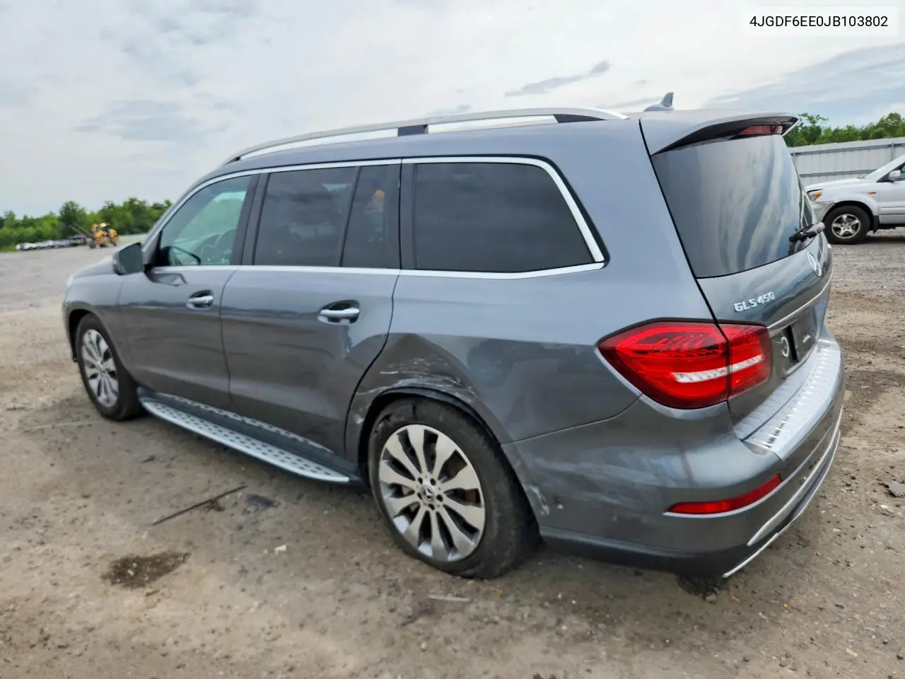 2018 Mercedes-Benz Gls 450 4Matic VIN: 4JGDF6EE0JB103802 Lot: 57088726