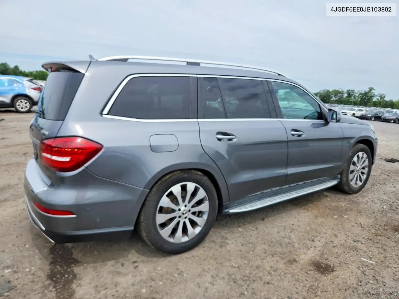 2018 Mercedes-Benz Gls 450 4Matic VIN: 4JGDF6EE0JB103802 Lot: 57088726