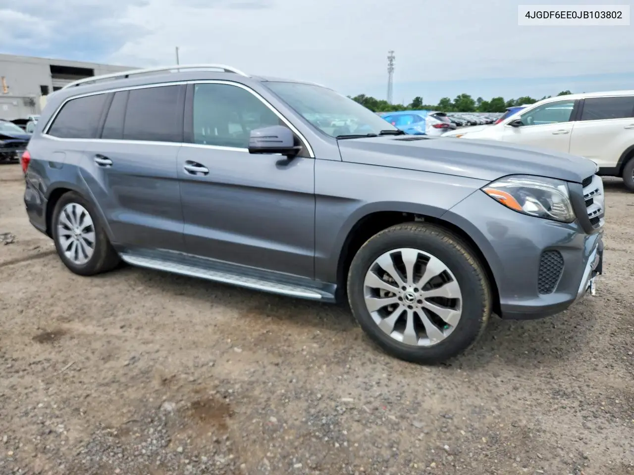 2018 Mercedes-Benz Gls 450 4Matic VIN: 4JGDF6EE0JB103802 Lot: 57088726
