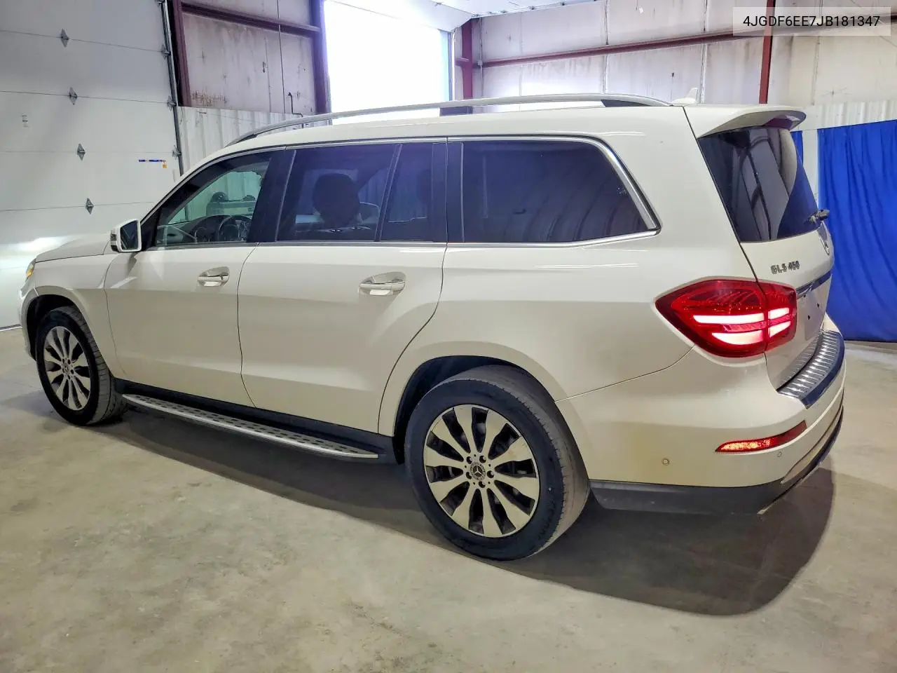 2018 Mercedes-Benz Gls 450 4Matic VIN: 4JGDF6EE7JB181347 Lot: 57859236