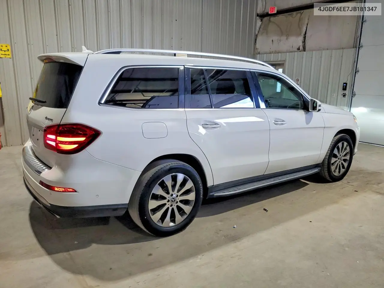 2018 Mercedes-Benz Gls 450 4Matic VIN: 4JGDF6EE7JB181347 Lot: 57859236