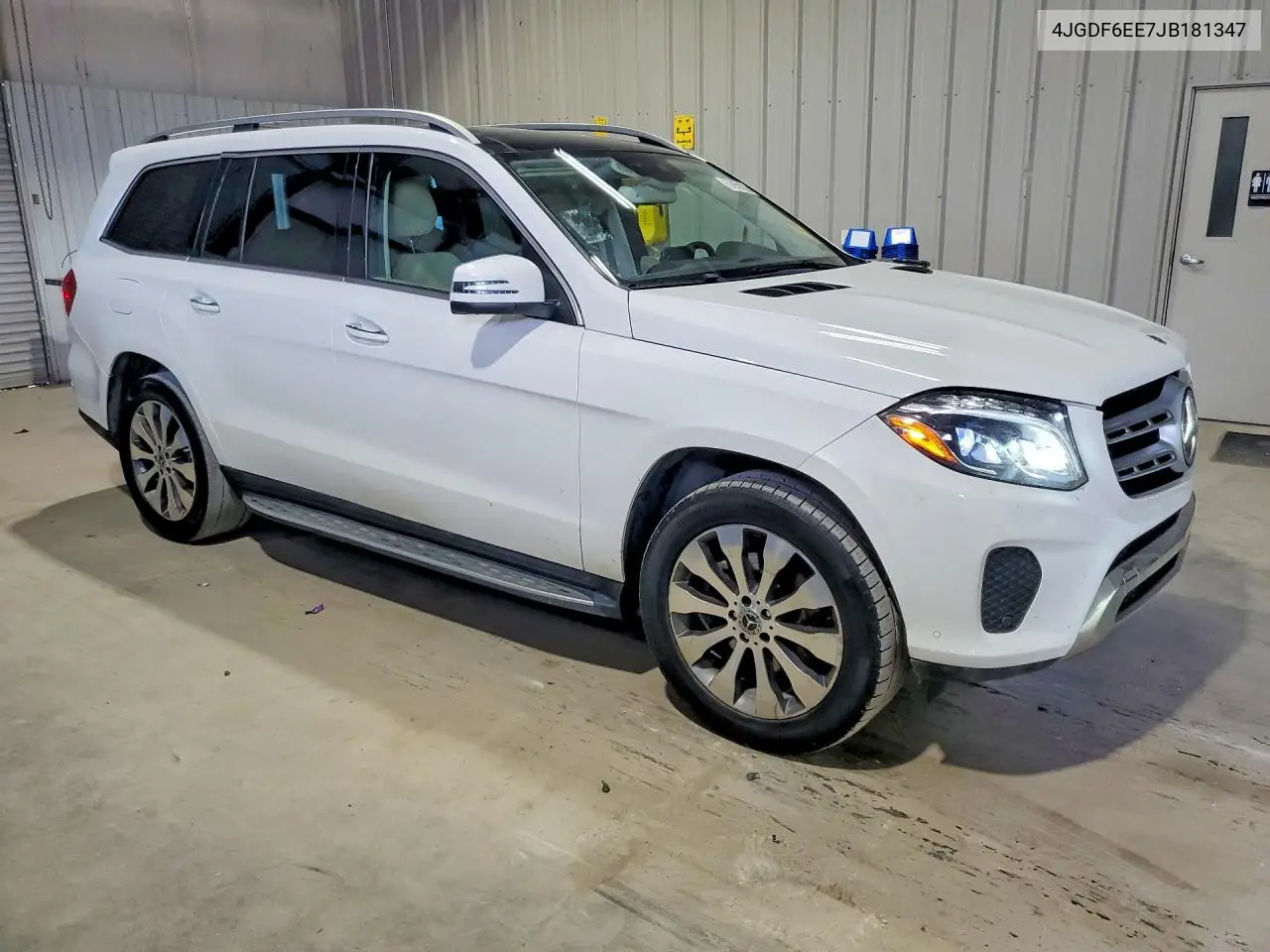 2018 Mercedes-Benz Gls 450 4Matic VIN: 4JGDF6EE7JB181347 Lot: 57859236