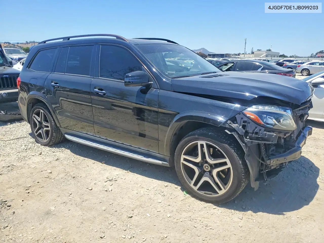 2018 Mercedes-Benz Gls 550 4Matic VIN: 4JGDF7DE1JB099203 Lot: 58468416