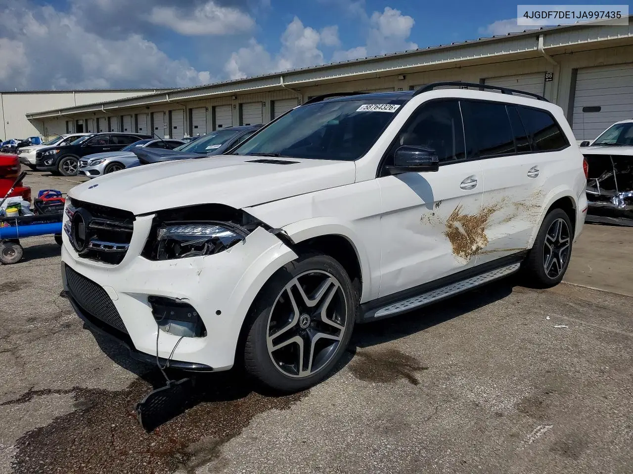 2018 Mercedes-Benz Gls 550 VIN: 4JGDF7DE1JA997435 Lot: 58764326