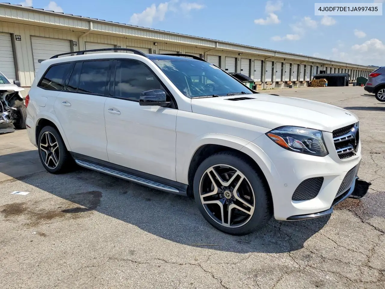 2018 Mercedes-Benz Gls 550 VIN: 4JGDF7DE1JA997435 Lot: 58764326