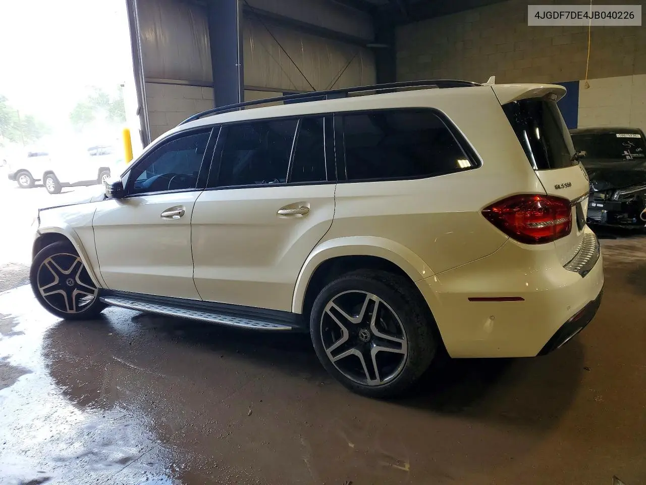 2018 Mercedes-Benz Gls 550 4Matic VIN: 4JGDF7DE4JB040226 Lot: 58792496