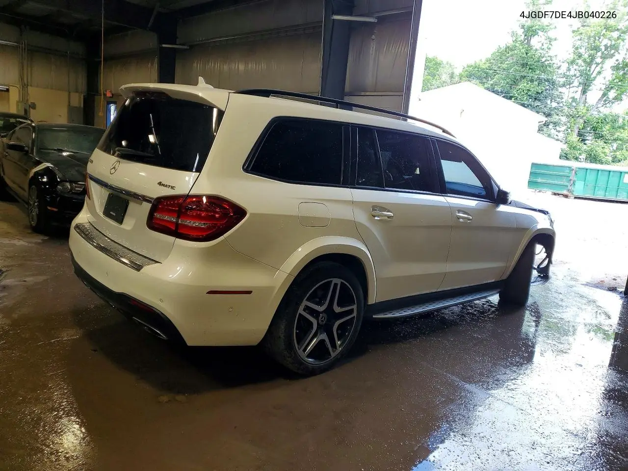 2018 Mercedes-Benz Gls 550 4Matic VIN: 4JGDF7DE4JB040226 Lot: 58792496