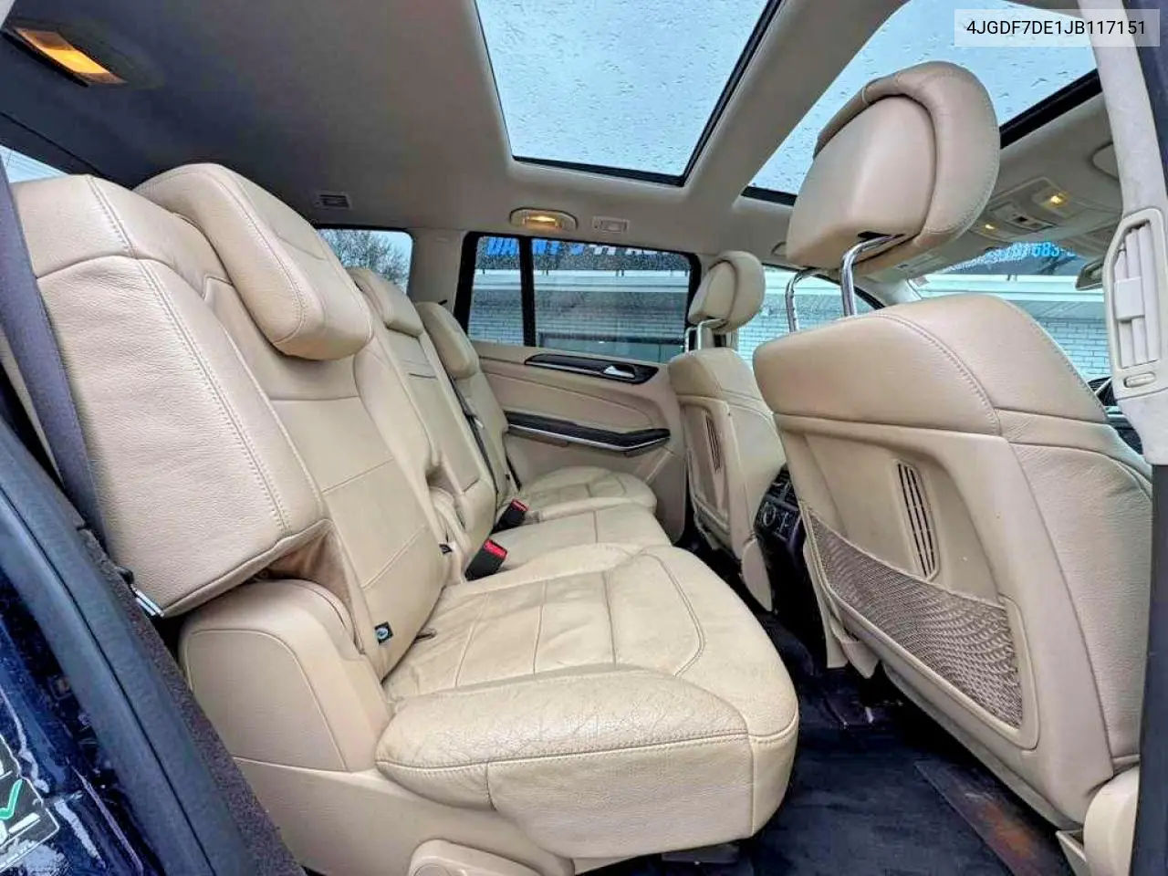 2018 Mercedes-Benz Gls 550 4Matic VIN: 4JGDF7DE1JB117151 Lot: 59610496