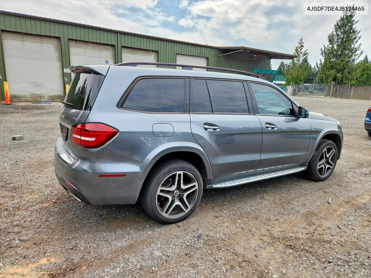 2018 Mercedes-Benz Gls 550 4Matic VIN: 4JGDF7DE4JB124465 Lot: 61764396