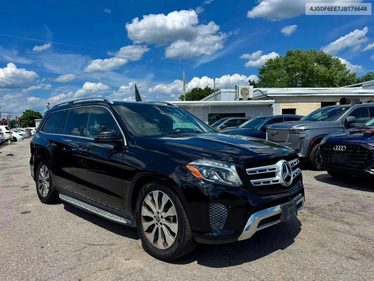 2018 Mercedes-Benz Gls 450 4Matic VIN: 4JGDF6EE7JB176648 Lot: 62117646