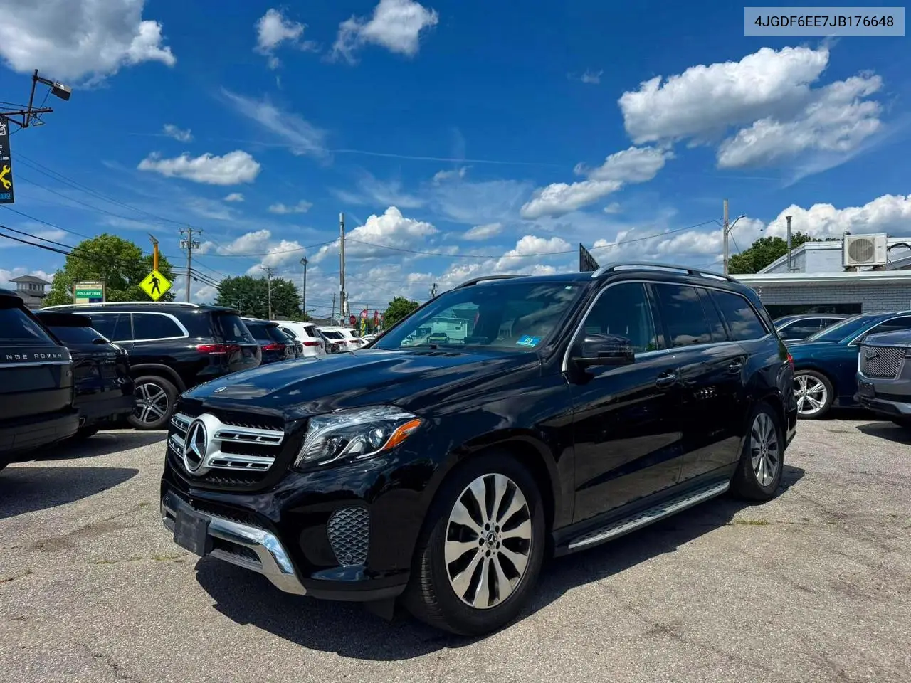2018 Mercedes-Benz Gls 450 4Matic VIN: 4JGDF6EE7JB176648 Lot: 62117646
