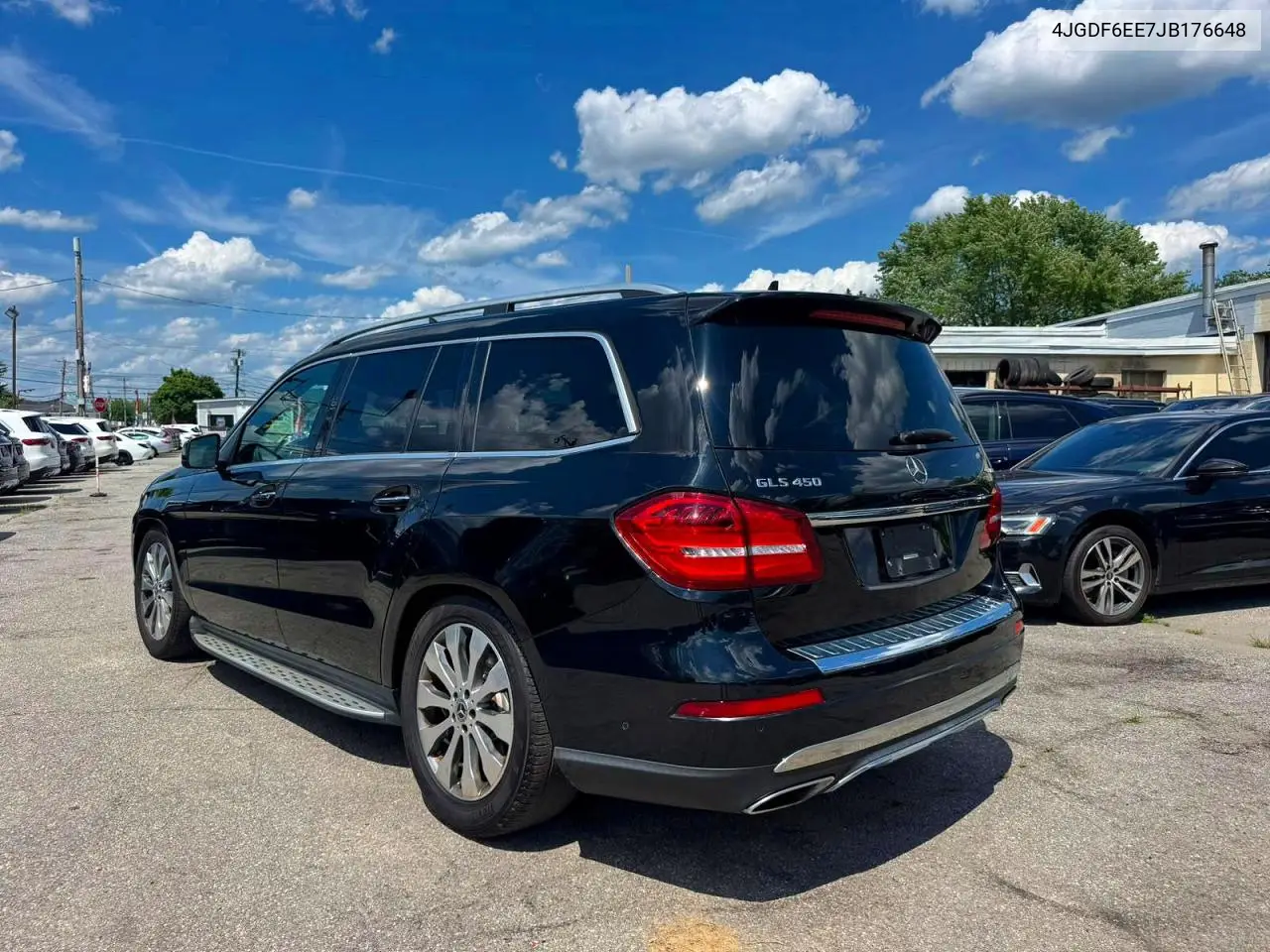 2018 Mercedes-Benz Gls 450 4Matic VIN: 4JGDF6EE7JB176648 Lot: 62117646