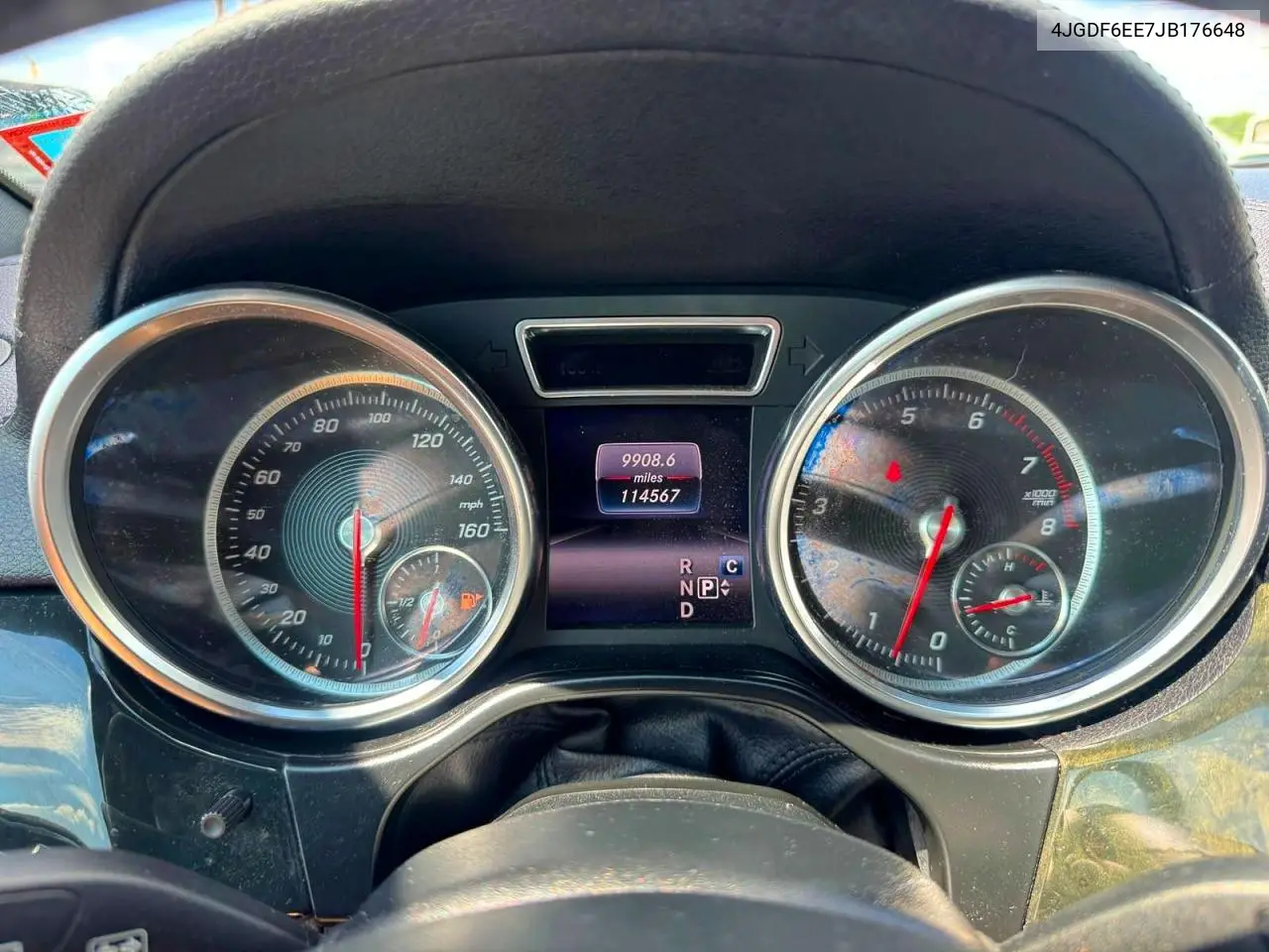 2018 Mercedes-Benz Gls 450 4Matic VIN: 4JGDF6EE7JB176648 Lot: 62117646