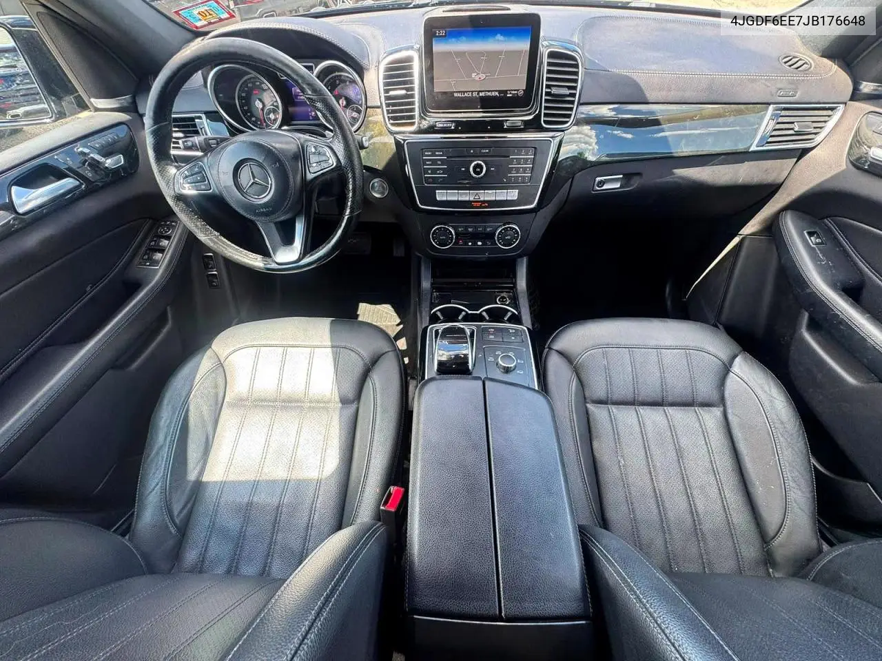 2018 Mercedes-Benz Gls 450 4Matic VIN: 4JGDF6EE7JB176648 Lot: 62117646