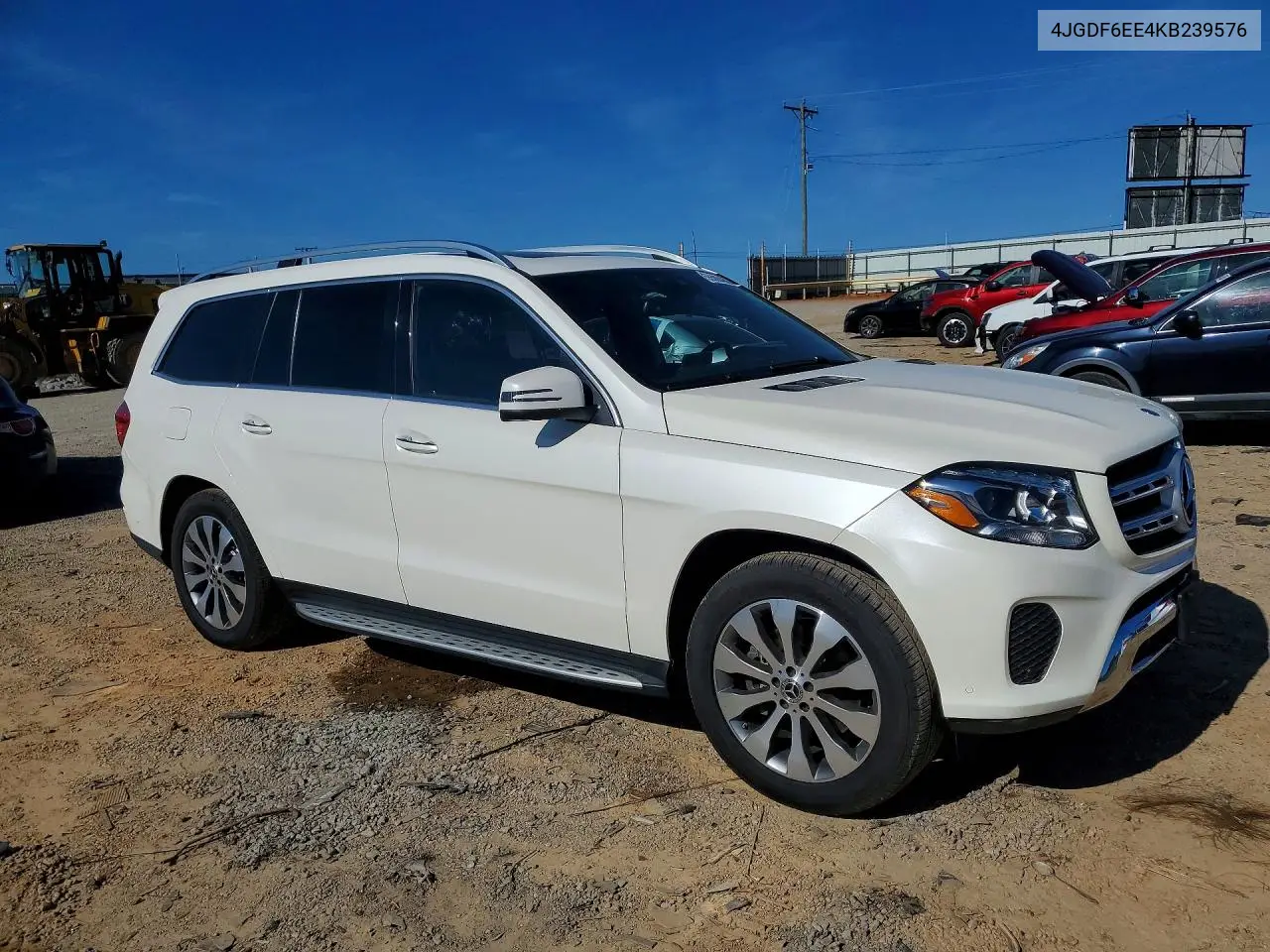 2019 Mercedes-Benz Gls 450 4Matic VIN: 4JGDF6EE4KB239576 Lot: 55500486