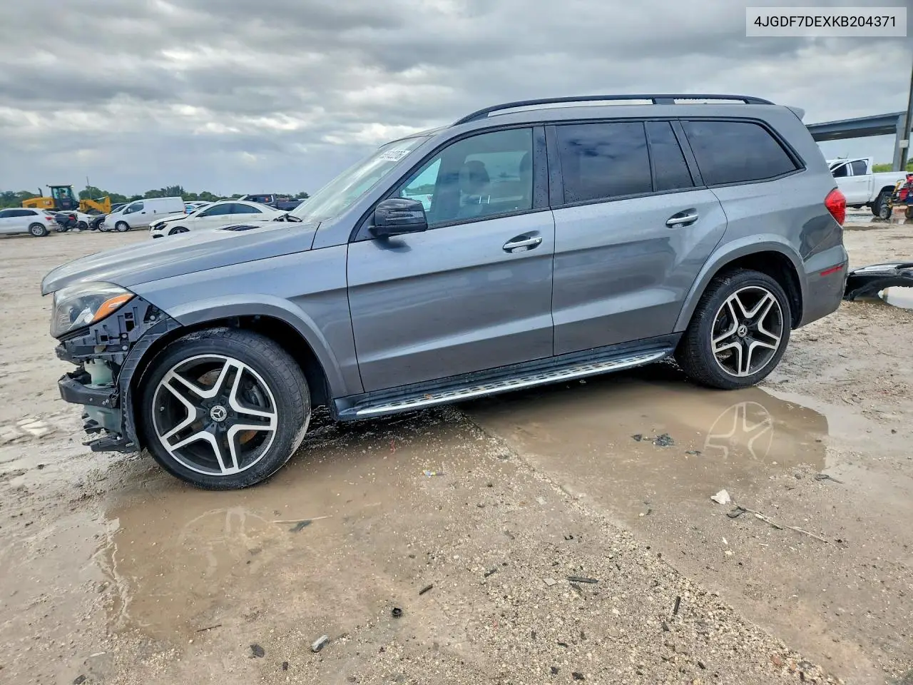 2019 Mercedes-Benz Gls 550 4Matic VIN: 4JGDF7DEXKB204371 Lot: 55512276