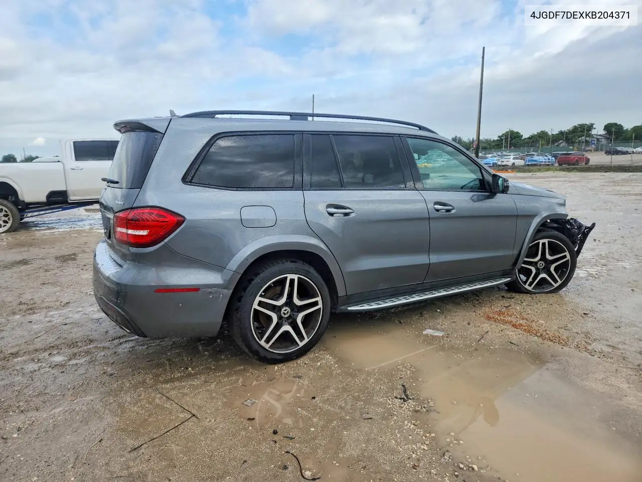 2019 Mercedes-Benz Gls 550 4Matic VIN: 4JGDF7DEXKB204371 Lot: 55512276