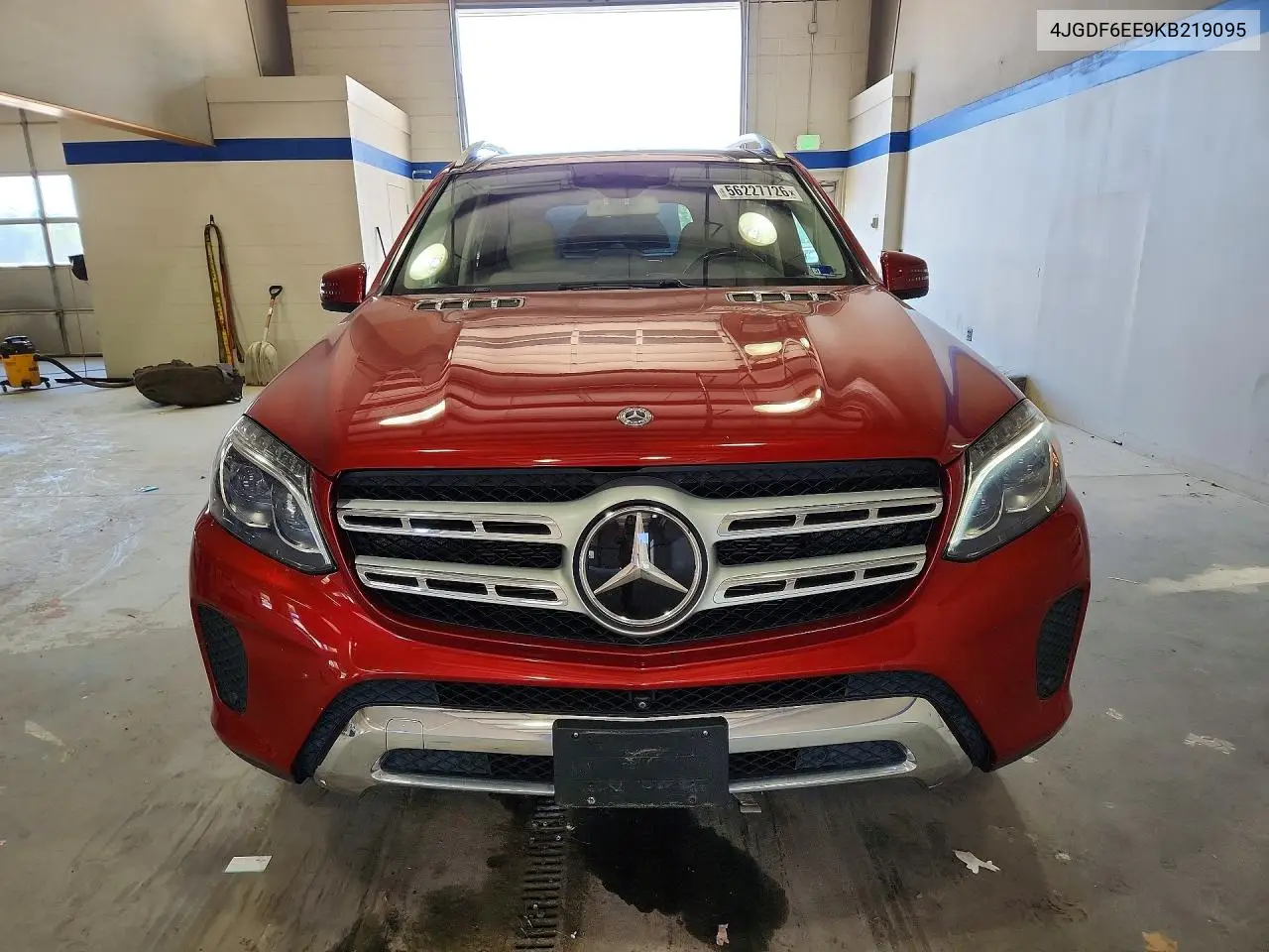 2019 Mercedes-Benz Gls 450 4Matic VIN: 4JGDF6EE9KB219095 Lot: 56227726