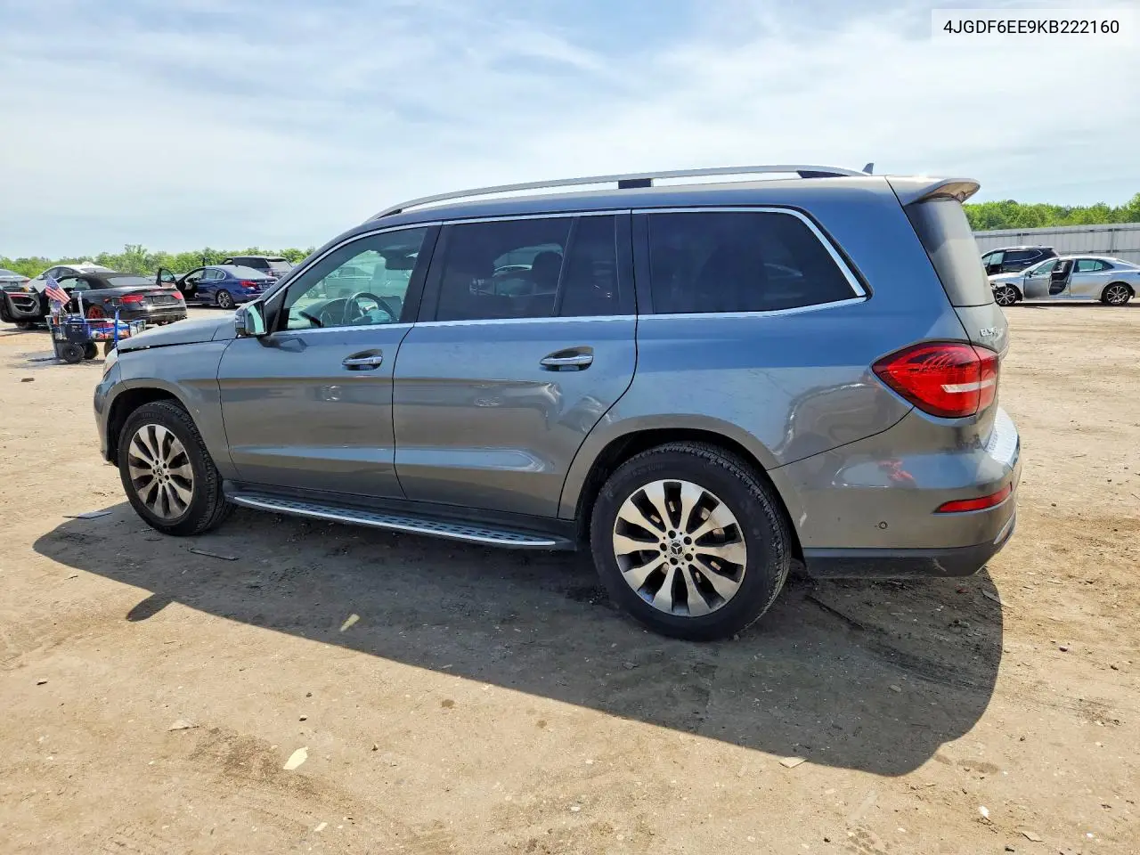 2019 Mercedes-Benz Gls 450 4Matic VIN: 4JGDF6EE9KB222160 Lot: 56410296