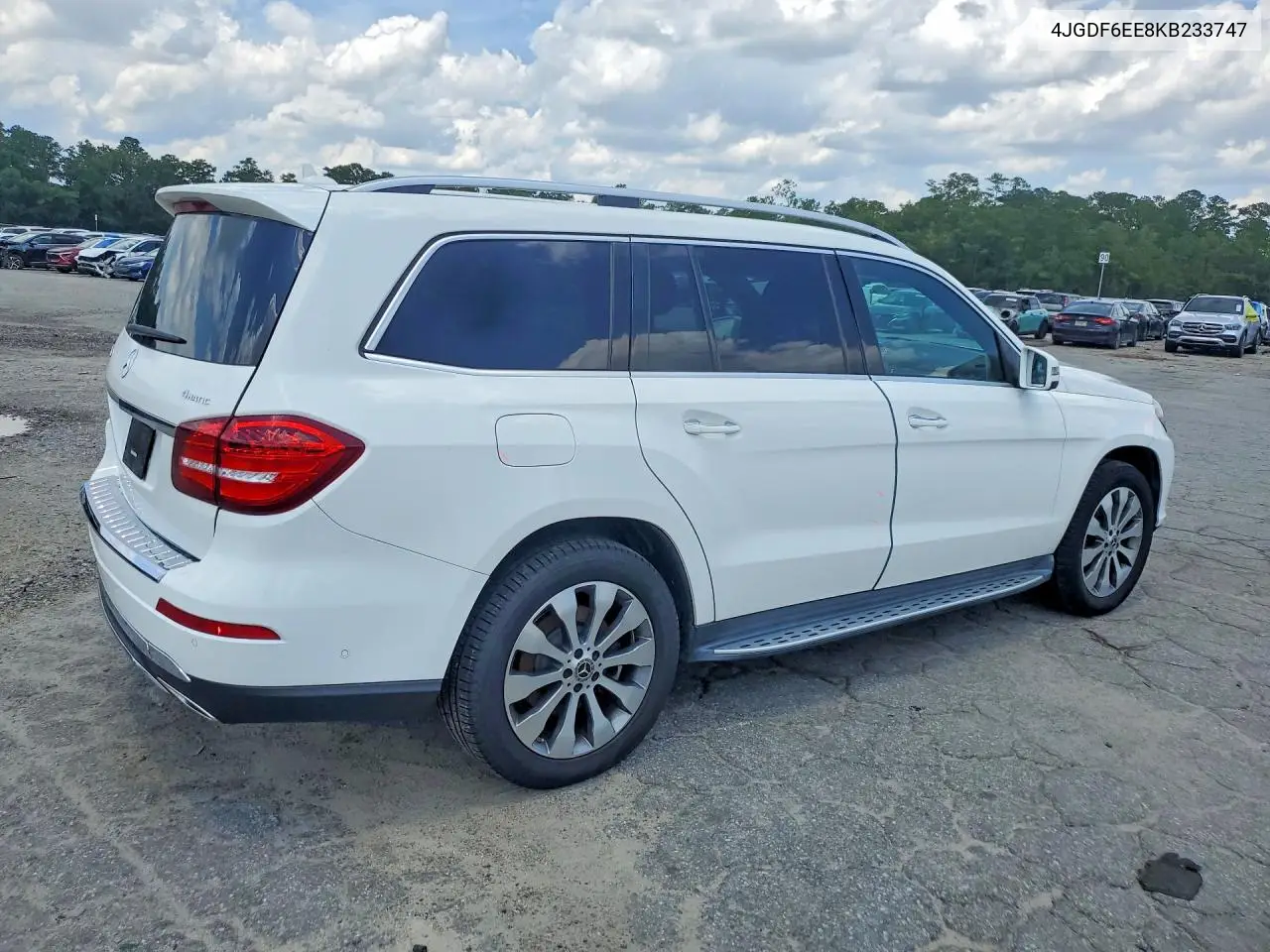 2019 Mercedes-Benz Gls 450 4Matic VIN: 4JGDF6EE8KB233747 Lot: 59281266