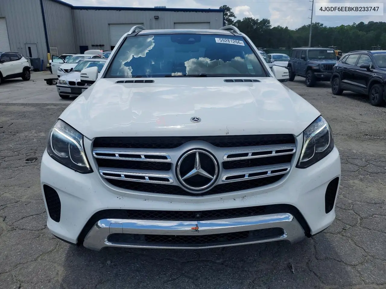 2019 Mercedes-Benz Gls 450 4Matic VIN: 4JGDF6EE8KB233747 Lot: 59281266