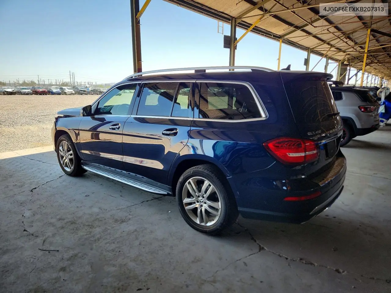 2019 Mercedes-Benz Gls 450 4Matic VIN: 4JGDF6EEXKB207313 Lot: 59385266