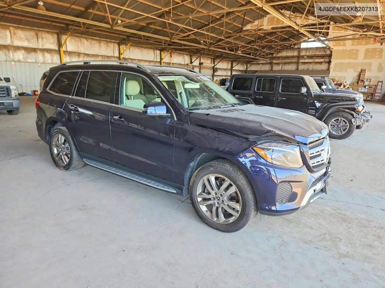 2019 Mercedes-Benz Gls 450 4Matic VIN: 4JGDF6EEXKB207313 Lot: 59385266