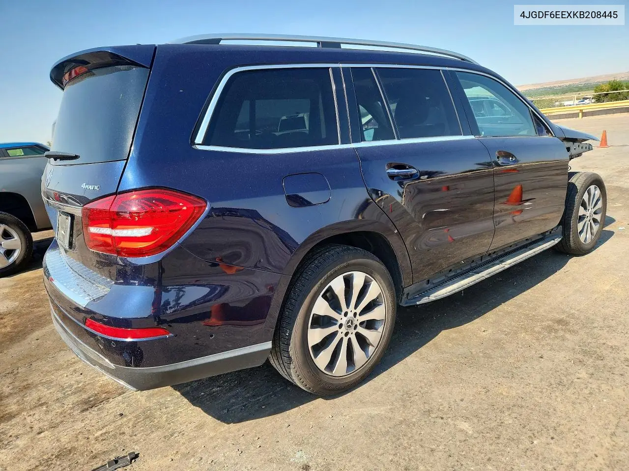 2019 Mercedes-Benz Gls 450 4Matic VIN: 4JGDF6EEXKB208445 Lot: 59705186