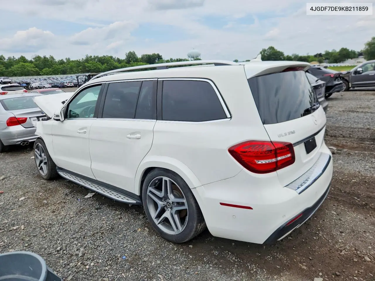 2019 Mercedes-Benz Gls 550 4Matic VIN: 4JGDF7DE9KB211859 Lot: 60619326