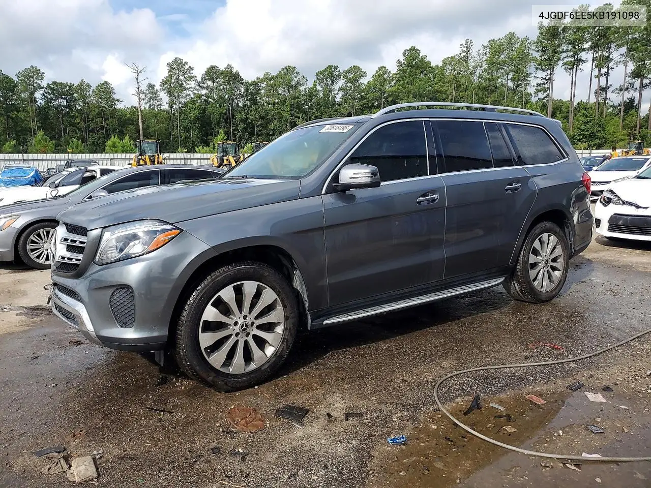 2019 Mercedes-Benz Gls 450 4Matic VIN: 4JGDF6EE5KB191098 Lot: 60646496