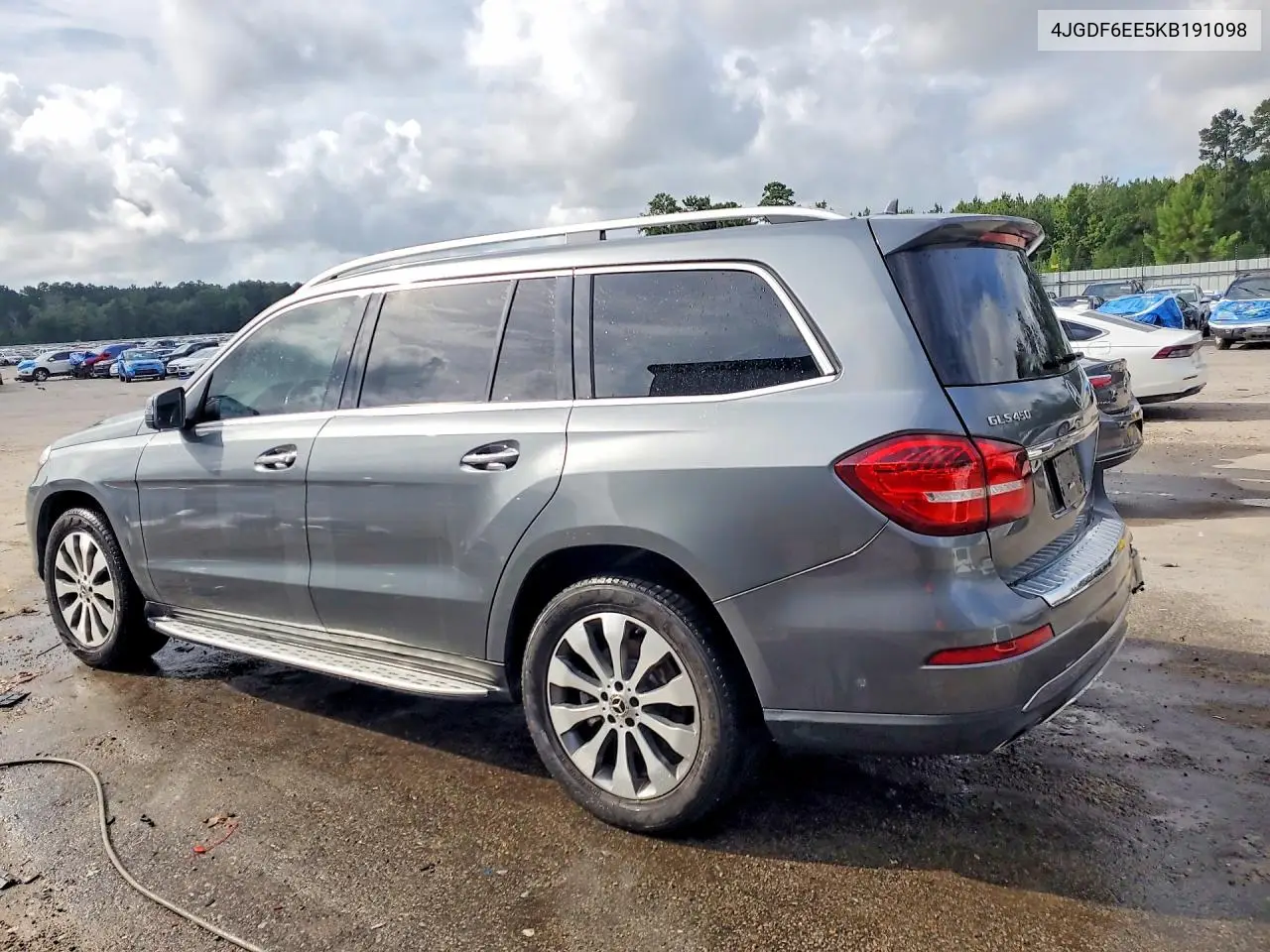 2019 Mercedes-Benz Gls 450 4Matic VIN: 4JGDF6EE5KB191098 Lot: 60646496