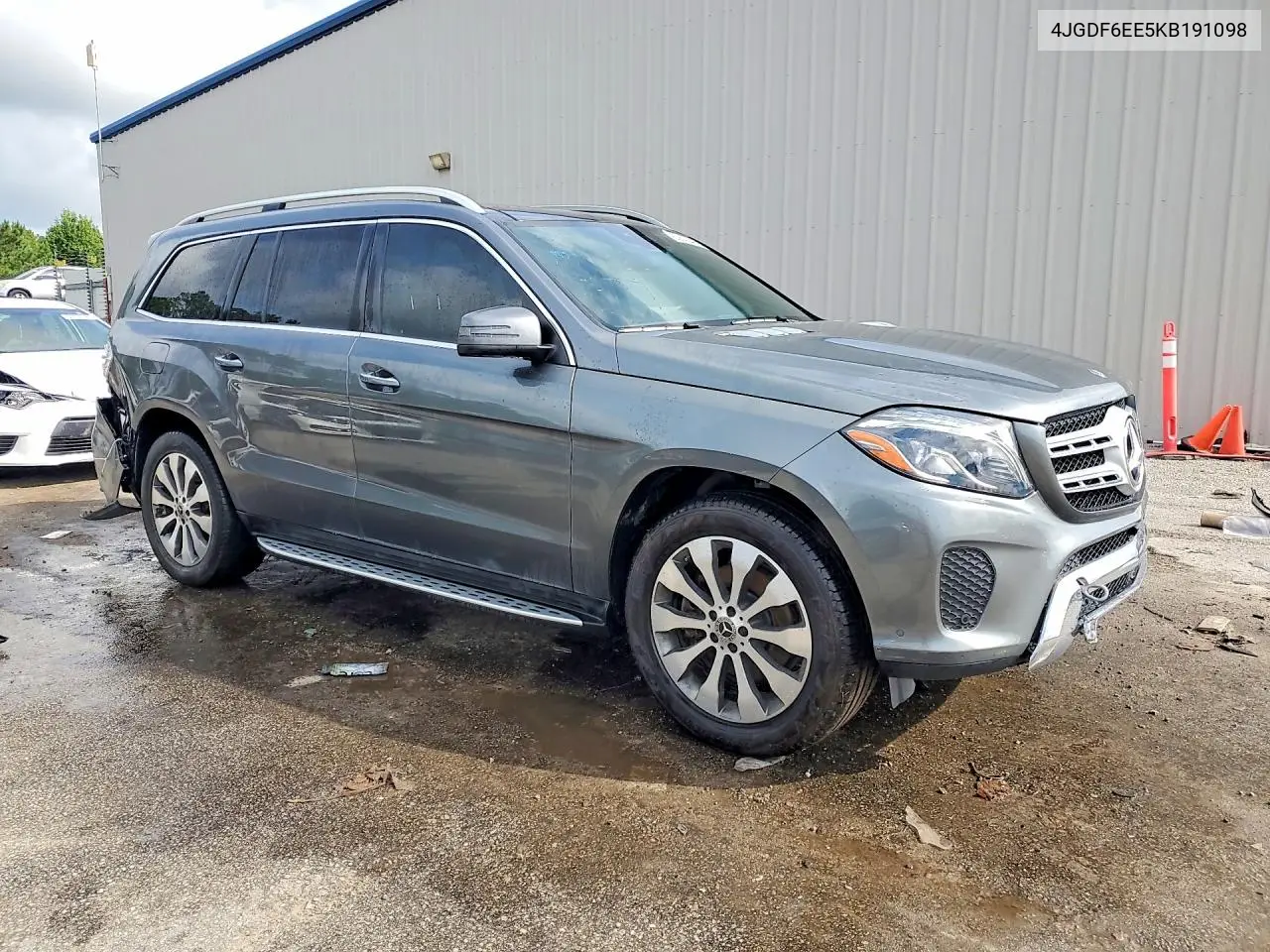 2019 Mercedes-Benz Gls 450 4Matic VIN: 4JGDF6EE5KB191098 Lot: 60646496