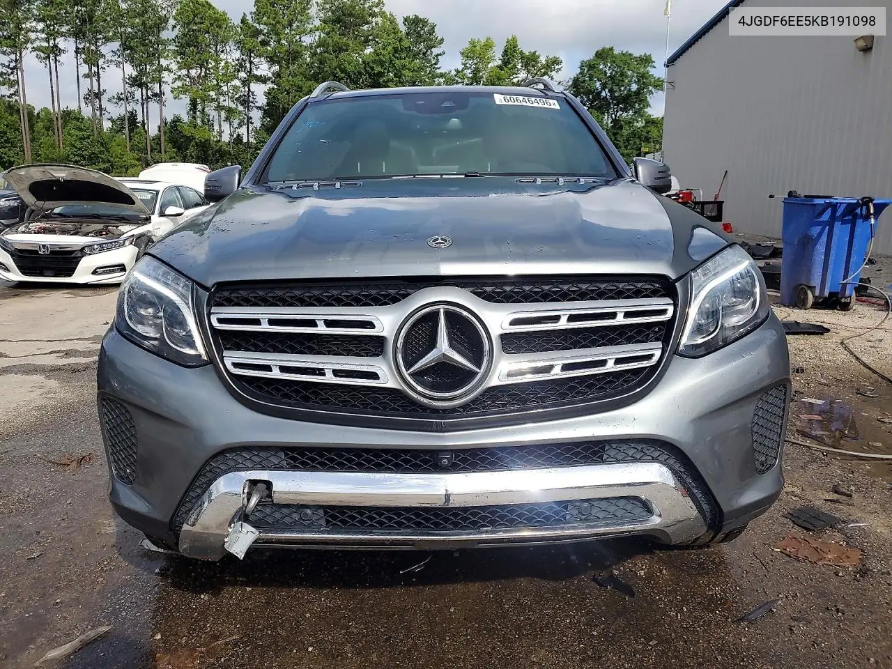 2019 Mercedes-Benz Gls 450 4Matic VIN: 4JGDF6EE5KB191098 Lot: 60646496