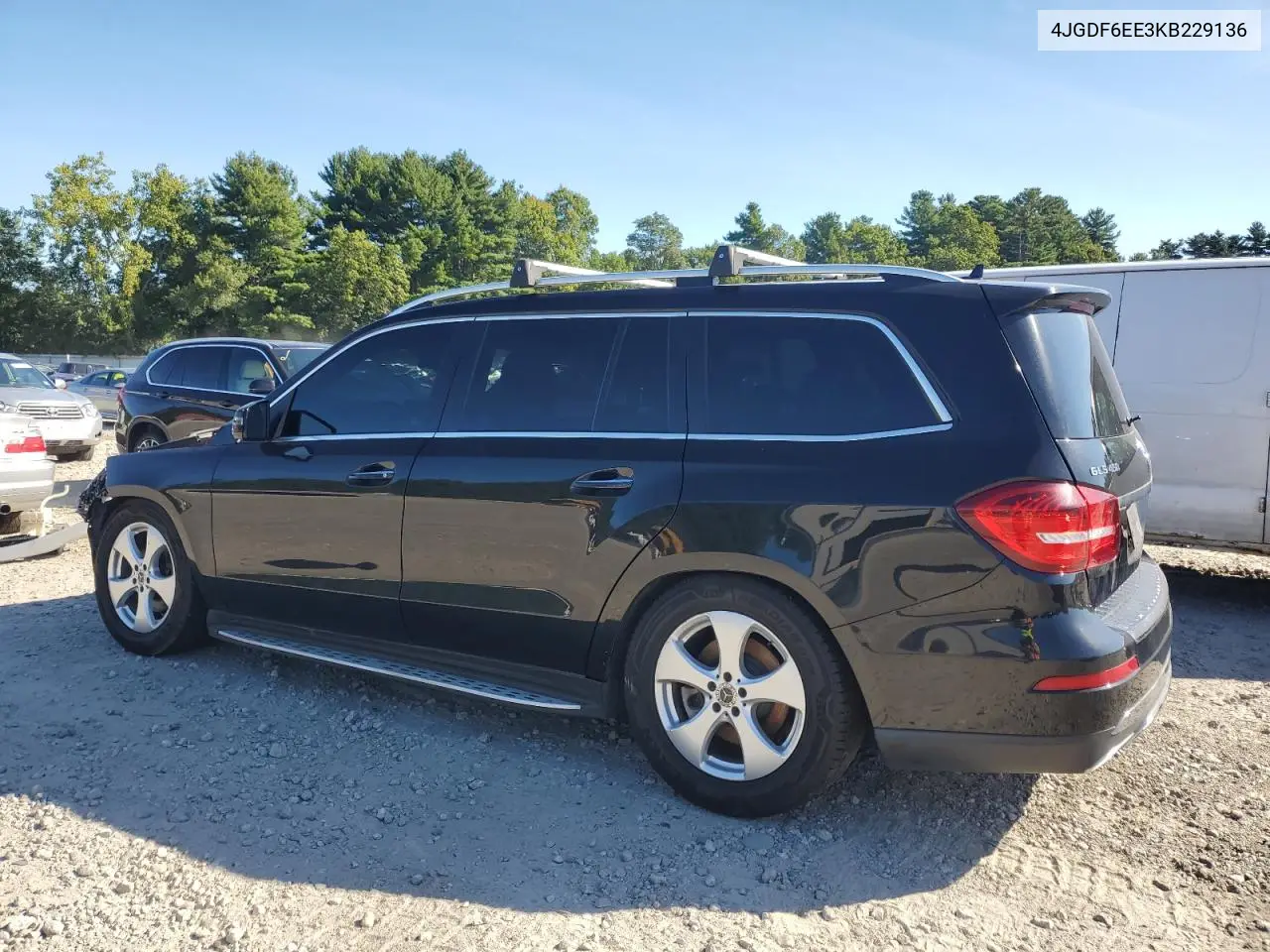 4JGDF6EE3KB229136 2019 Mercedes-Benz Gls 450 4Matic
