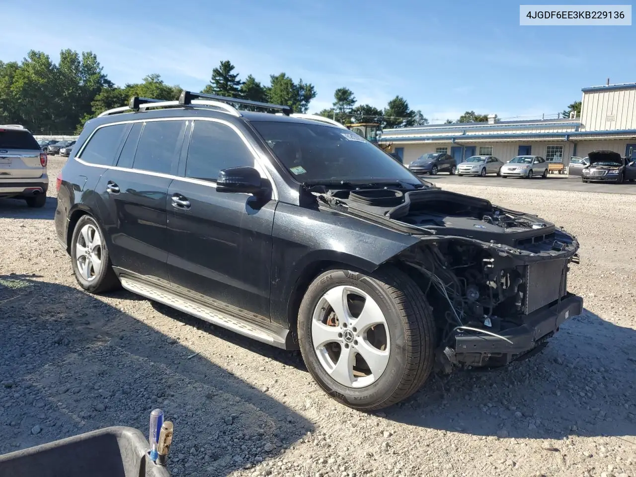 4JGDF6EE3KB229136 2019 Mercedes-Benz Gls 450 4Matic