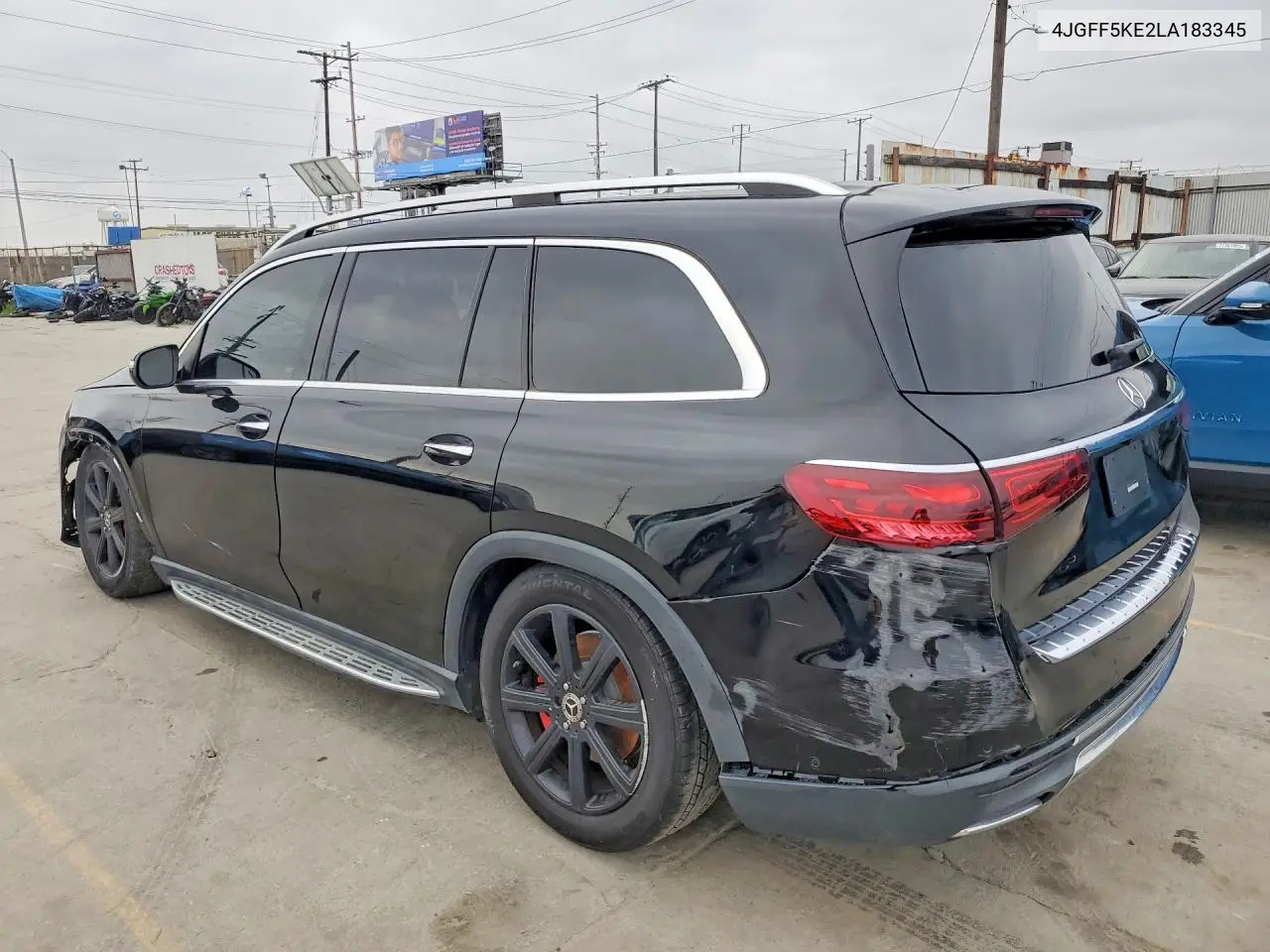 2020 Mercedes-Benz Gls 450 4Matic VIN: 4JGFF5KE2LA183345 Lot: 45549846