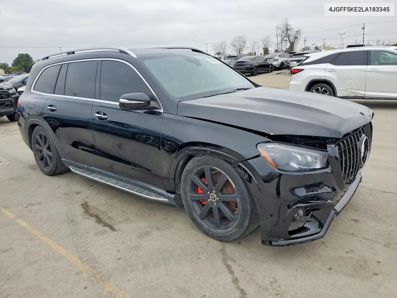 2020 Mercedes-Benz Gls 450 4Matic VIN: 4JGFF5KE2LA183345 Lot: 45549846